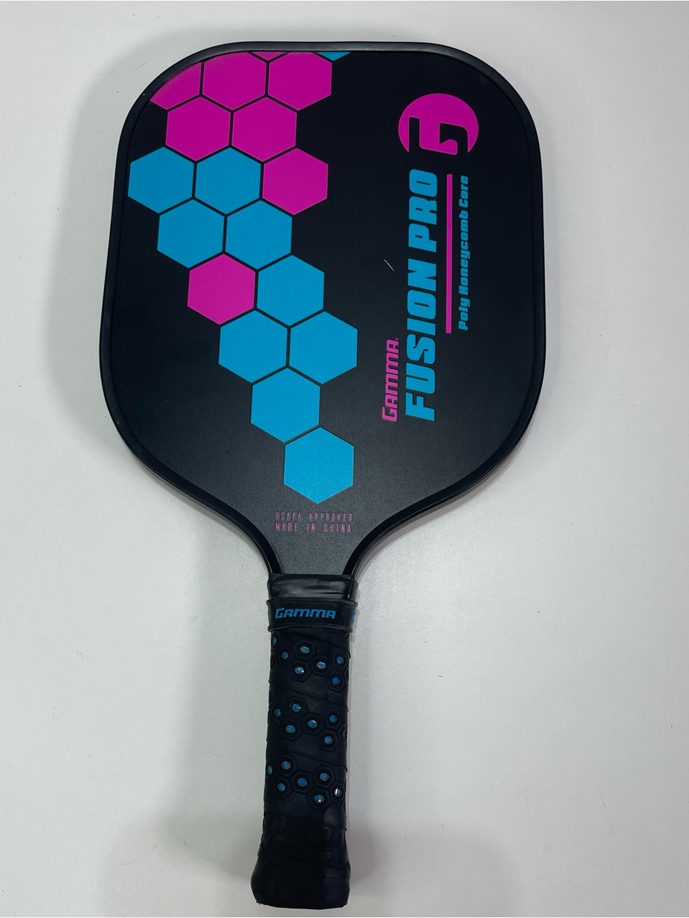 Gamma Fusion Pro G Poly Honeycomb Core Pickleball Paddle